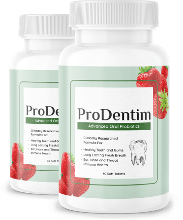 ProDentim 3 bottle pack 90 day supply – best probiotic for bad breath and gum health